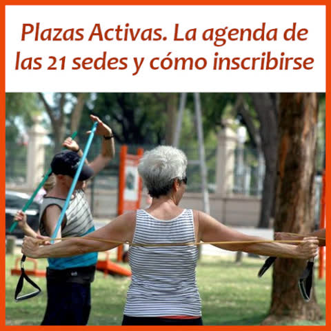 Plazas Activas — Gimnasia, Yoga y Ritmos (adultos mayores)