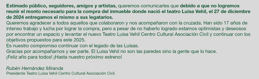 Teatro Luisa Vehil